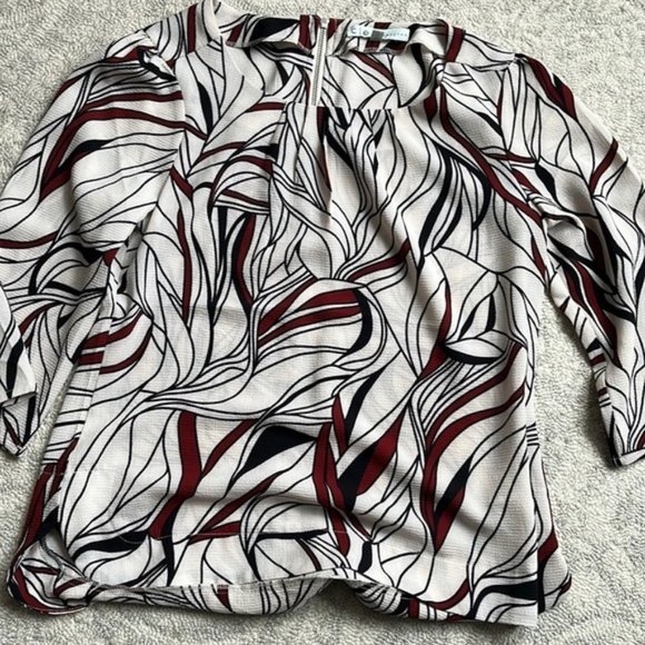 WOMANS Cleo Petites Blouse Size Small - Picture 1 of 3